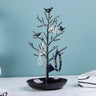 Porte Bijoux Métal Oiseaux Branches