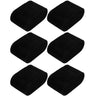Coussin Montre Velours Noir Lot 6 Pièces