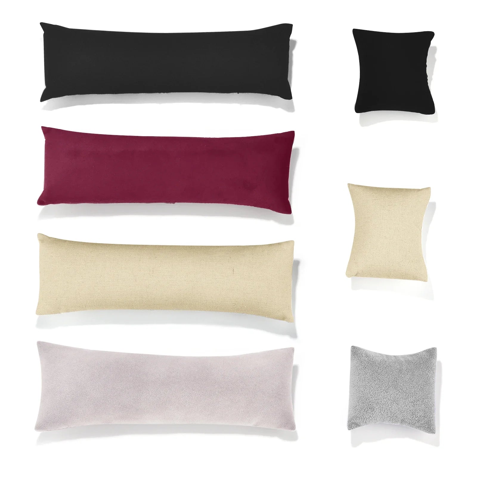 Coussin Montre Velours Carré Rectangulaire