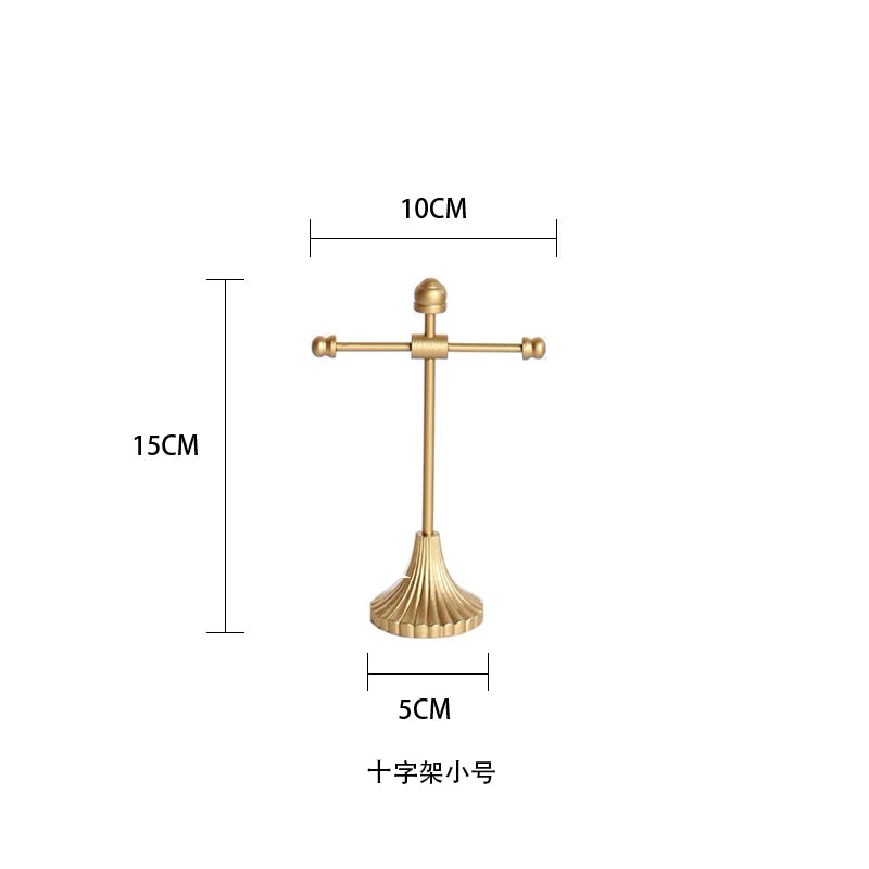Présentoir Boucle d'Oreille Velours Multifonctionnel Collier