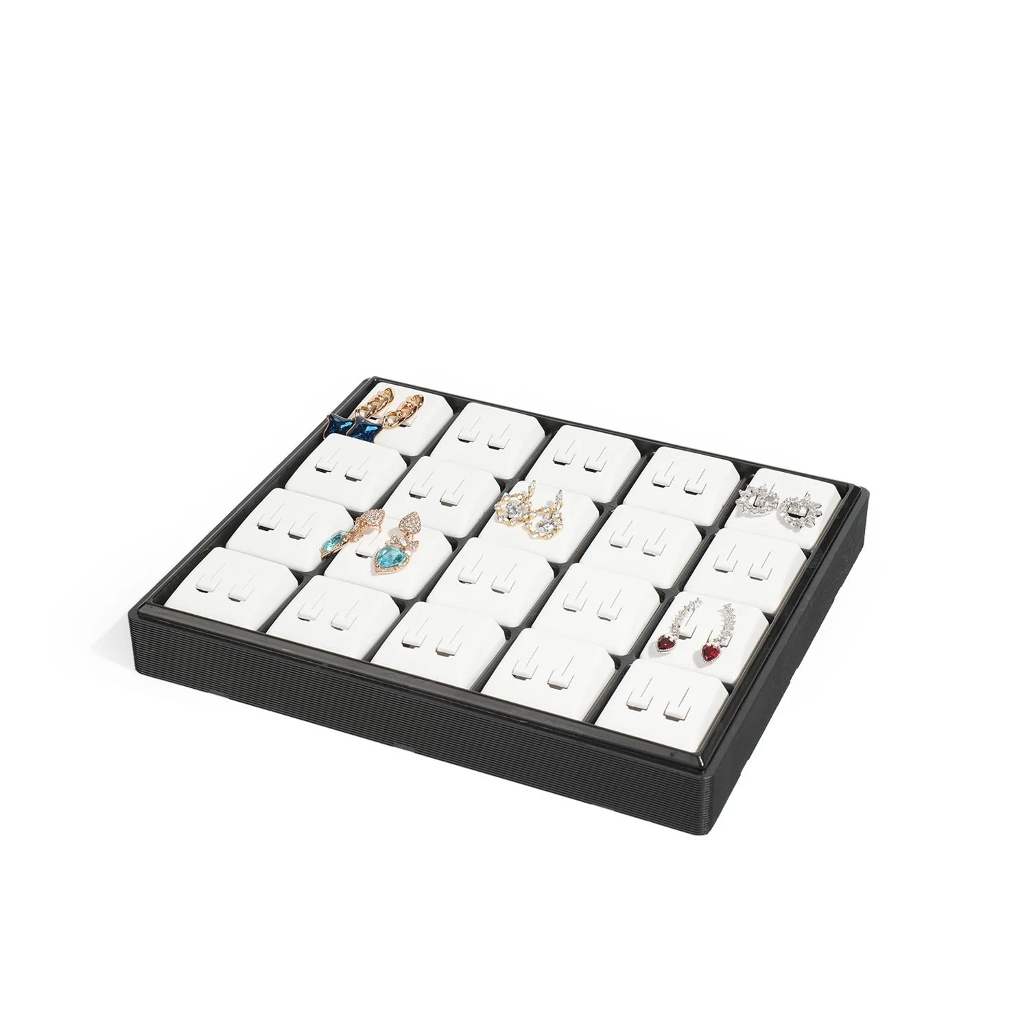 Plateau Acrylique Anneau Boucle Oreille Pendentif Rangement