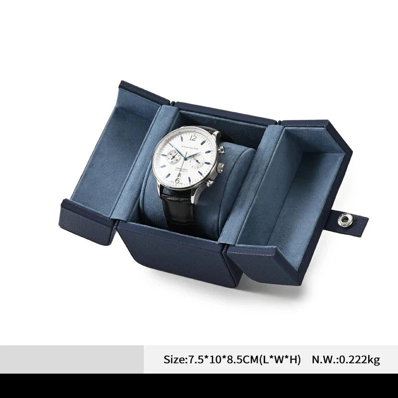 Boîte Montre Cuir Écrin Minimaliste Chic