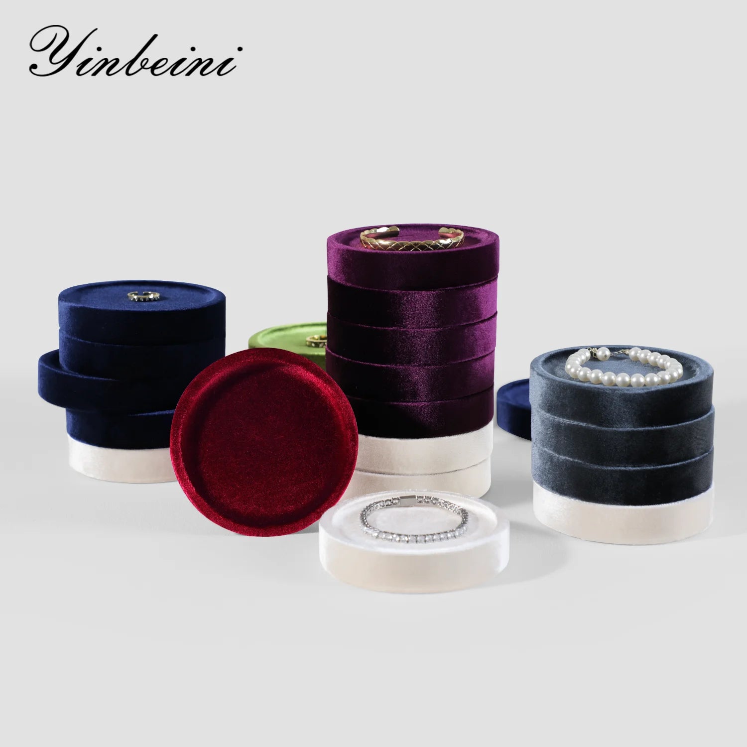 Plateau Bracelet Velours Premium Bagues