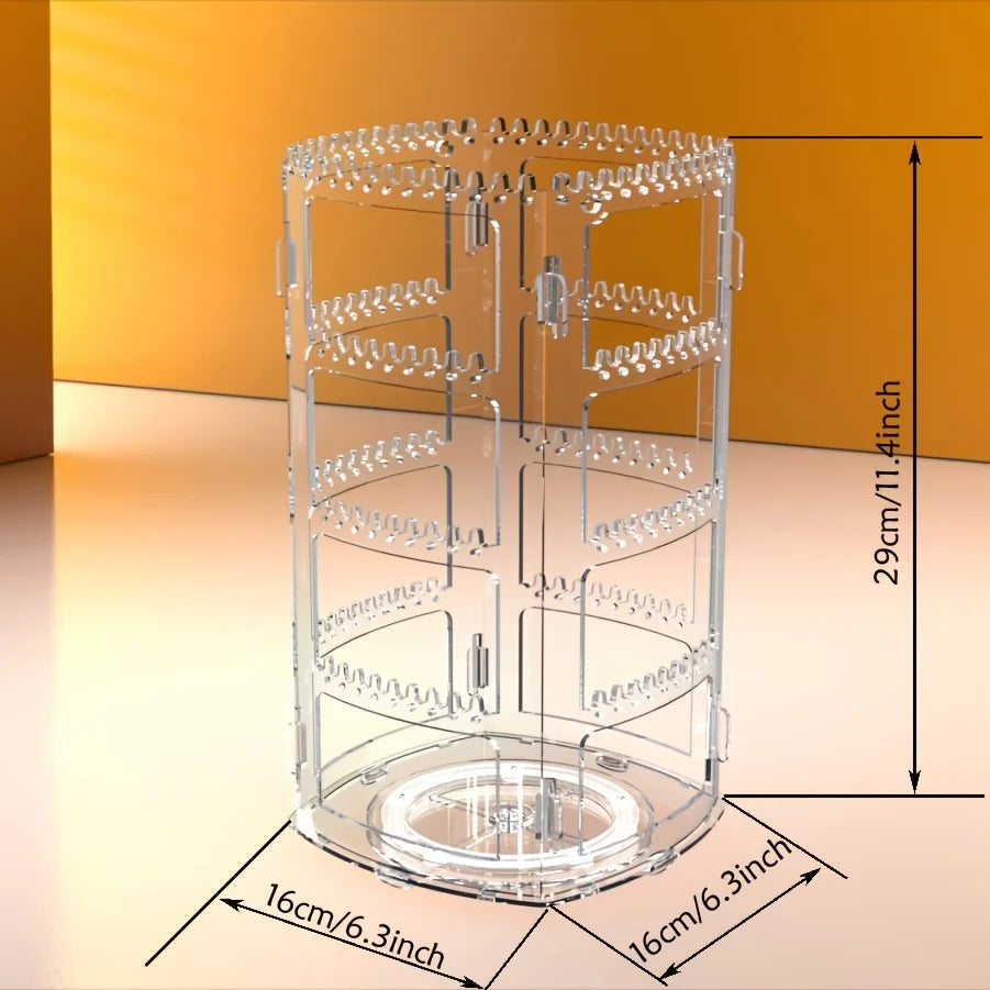 Présentoir Collier Plastique Rotatif Tour