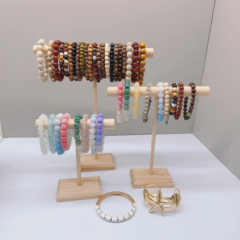 Presentoir Bracelet Bois Massif Polyvalent