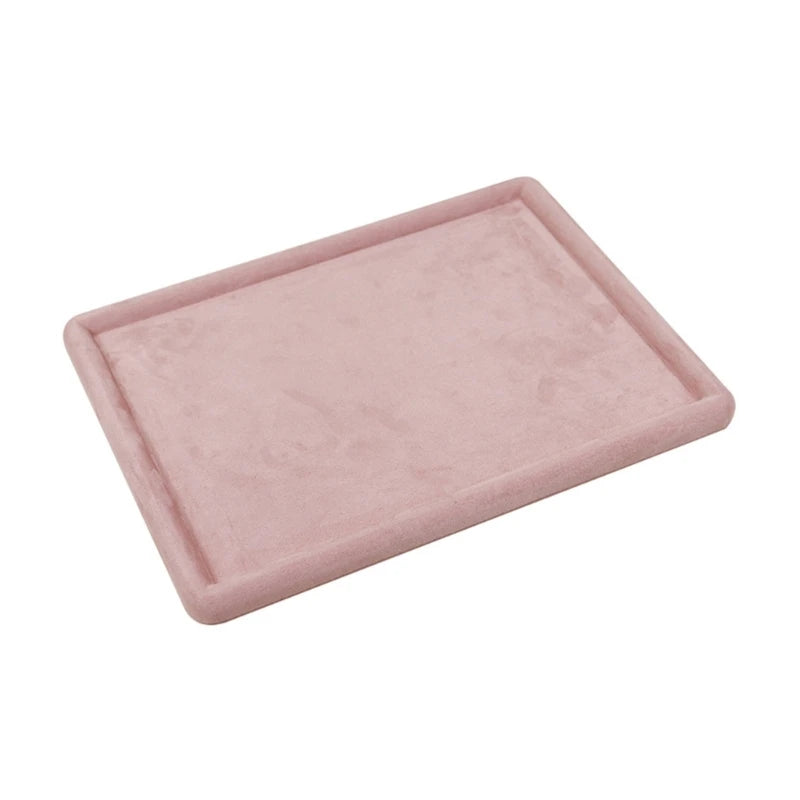 Plateau Bijoux Cuir Velours Organisateur Tiroir