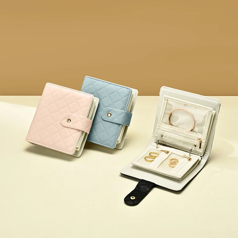 Mallette Bijoux Cuir Voyage Multifonctionnelle