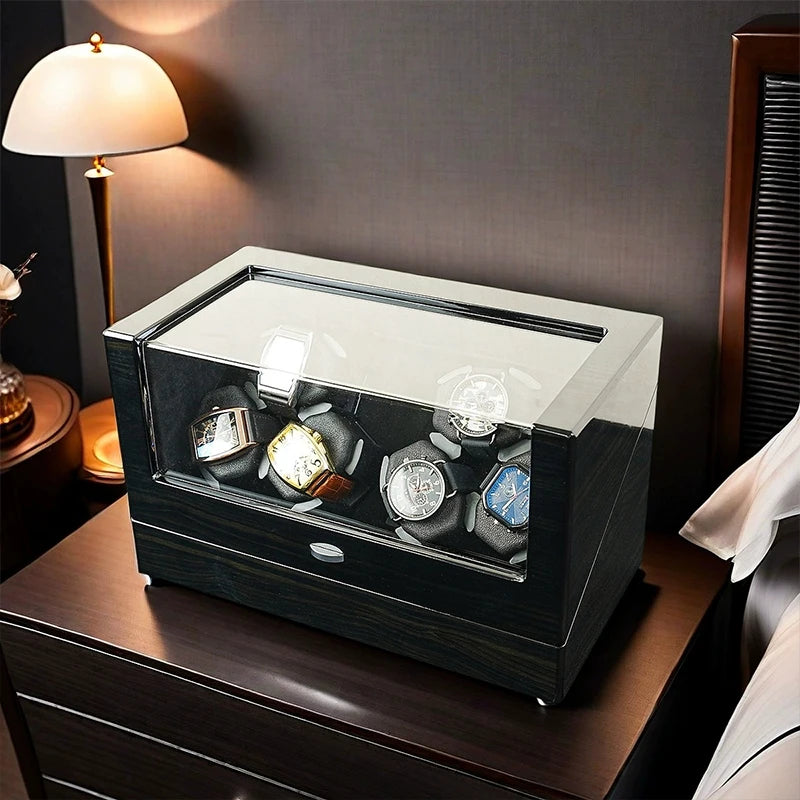 Remontoir Montre Automatique Bois Coffret