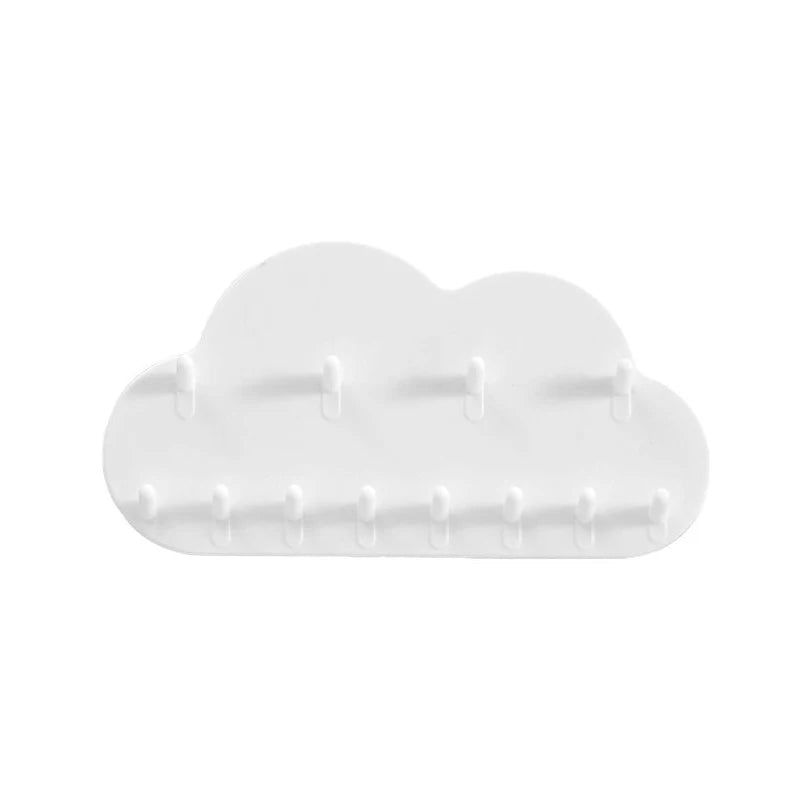 Présentoir Collier Mural Métal Nuage Déco