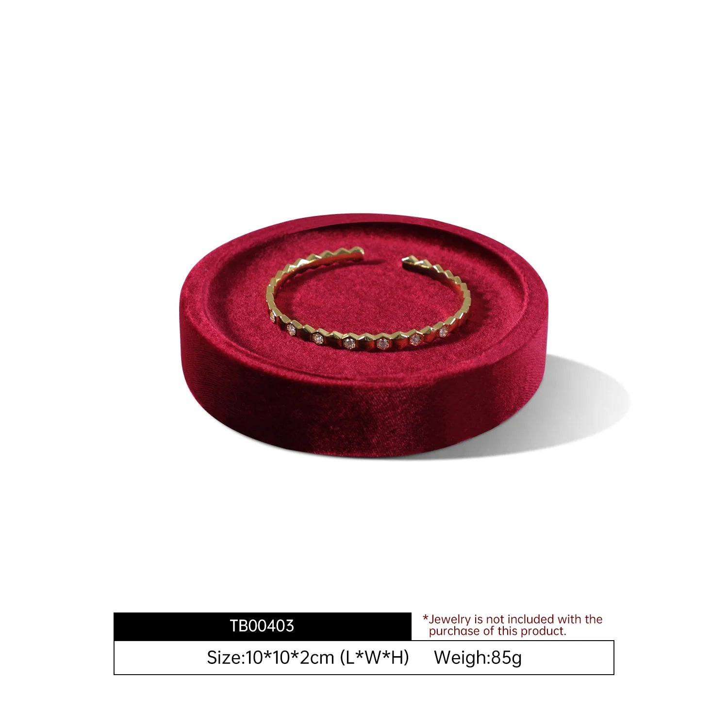Plateau Bracelet Velours Premium Bagues