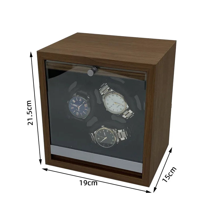 Remontoir Montre Cuir Automatique USB Compact