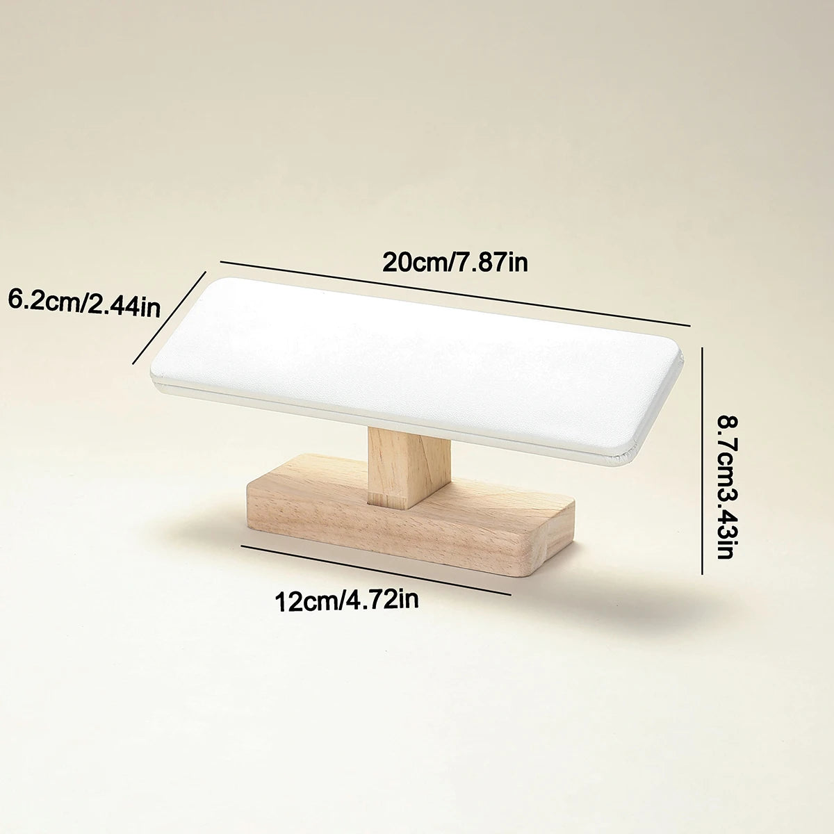 Presentoir Montre Bois Velours Base Organisateur