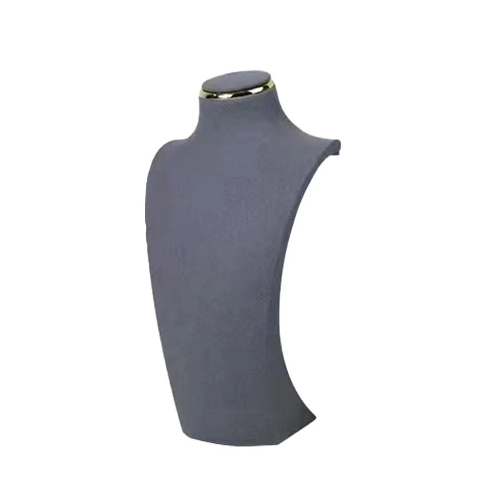 Buste Collier Daim Microfibre Comptoir Joaillerie