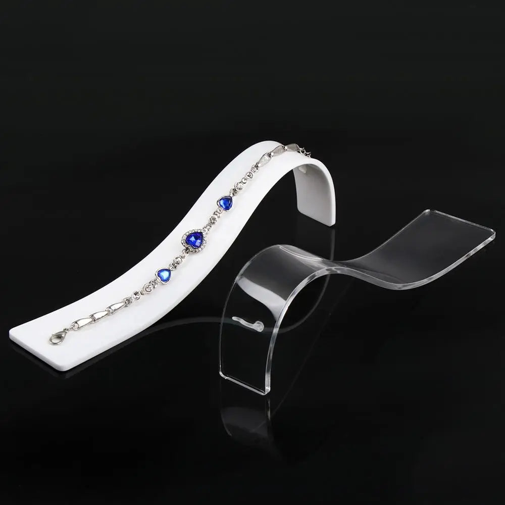 Présentoir Acrylique Incurvé Portable Montre Bracelet