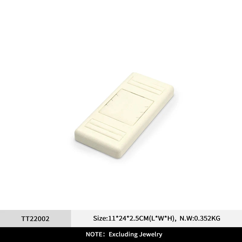 Présentoir Bijoux Daim Beige Multi Supports