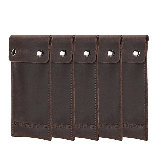 Étui Montres Cuir Crazy Horse Lot 3 à 10 Pièces