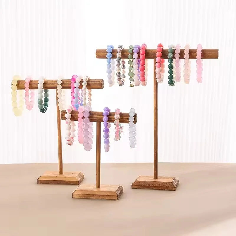 Presentoir Bracelet Bois Massif Polyvalent