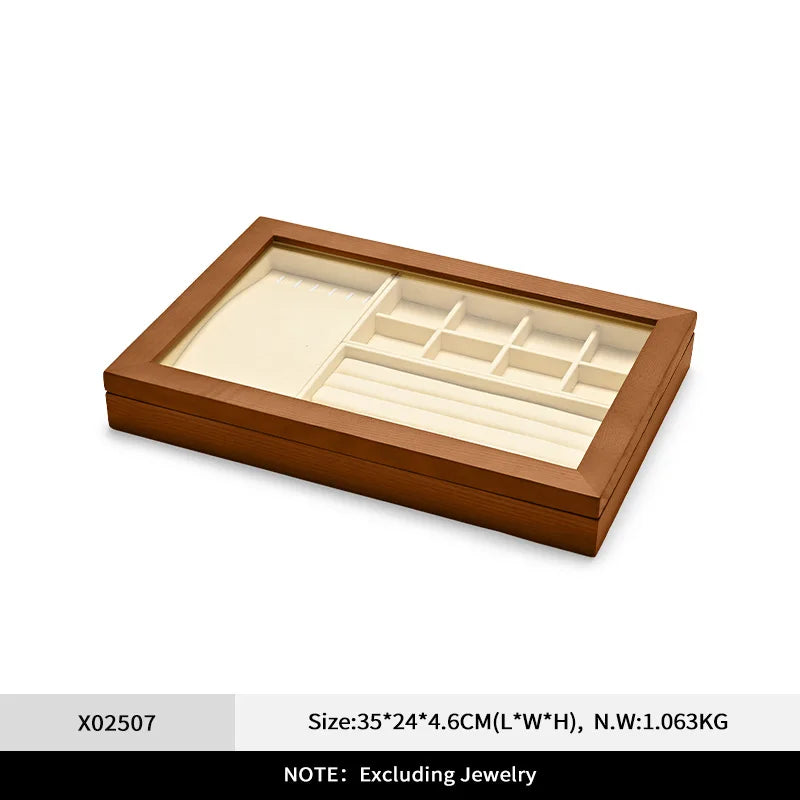 Boîte Bijoux Bois Haut de Gamme Modulable