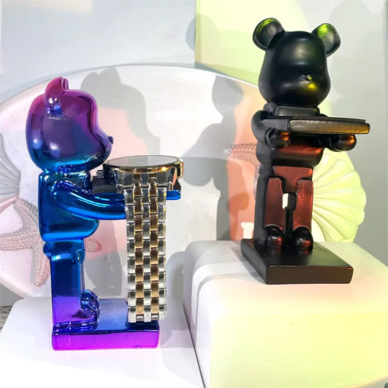 Porte Montre Plastique Figurine 3D Design