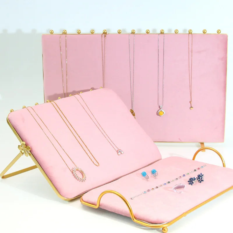 Présentoir Bijoux Cadre Métal Vitrine Boutique