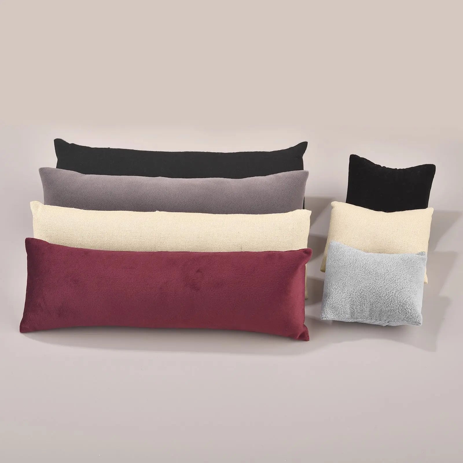 Coussin Velours Cuir Montre Bracelet Présentoir