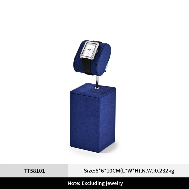 Présentoir Montre Microfibre Comptoir Vitrine