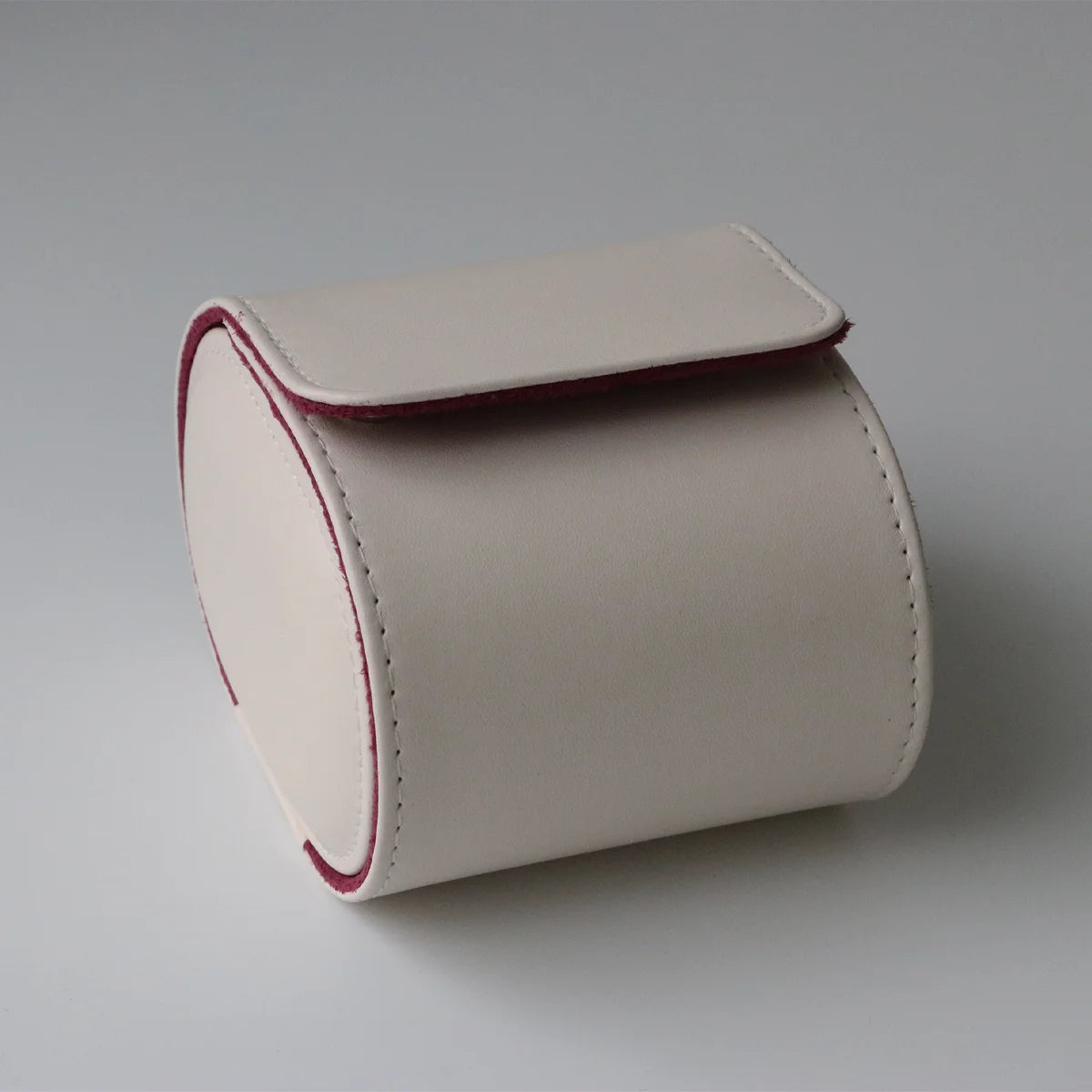 Boîte Montre Cuir Vintage Voyage Rouleau