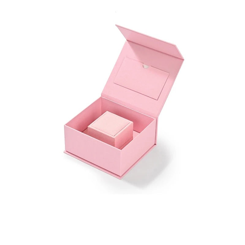 Coffret Bague Velours Demande Mariage Cadeau