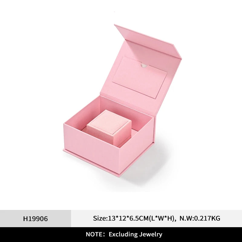 Coffret Bague Velours Demande Mariage Cadeau