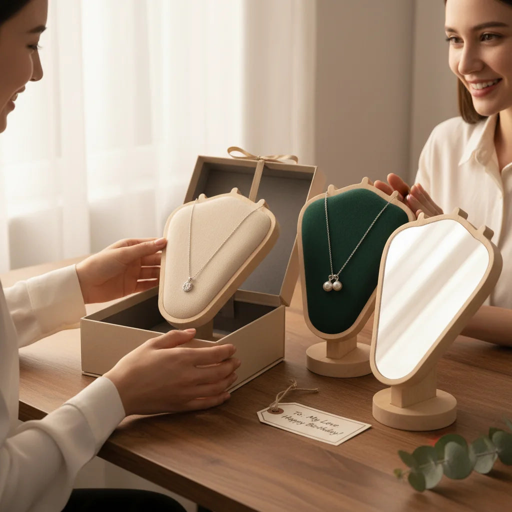Présentoir Collier Velours