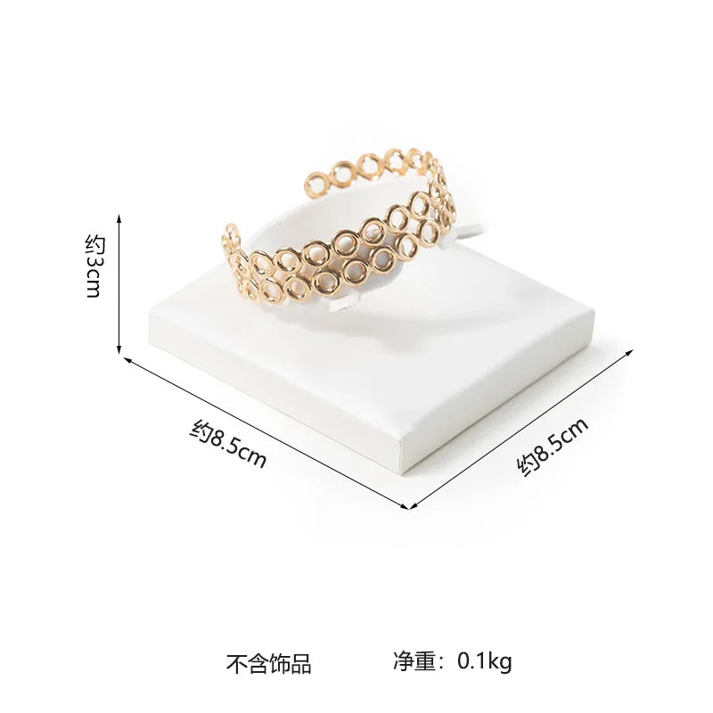 Présentoir Bijoux Cuir Vitrine Pro