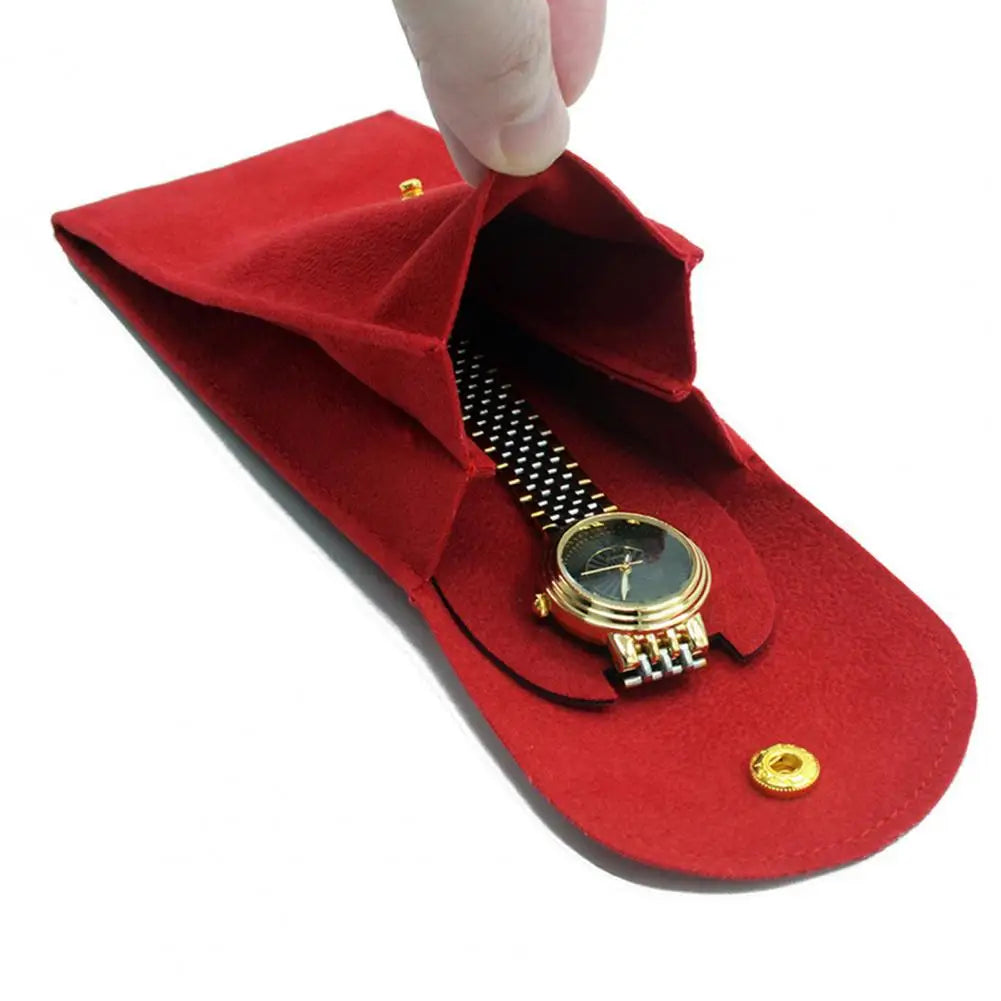 Pochette Montre Velours Souple Nomade