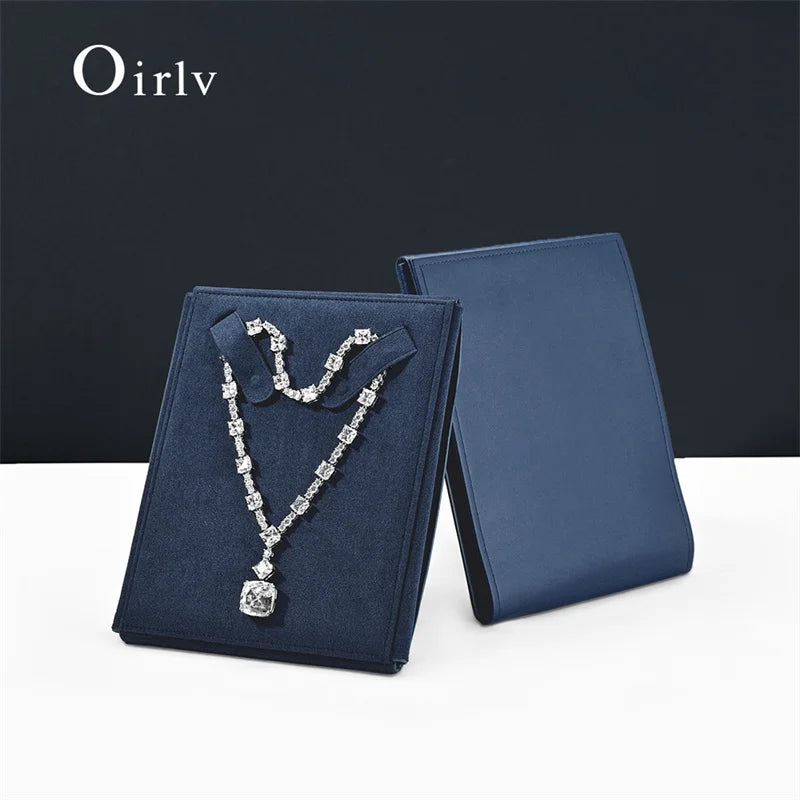 Pochette Collier Cuir Premium Voyage Bijoux