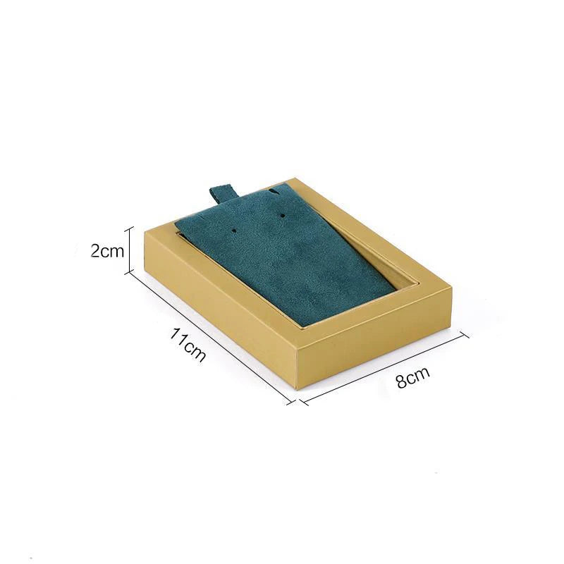 Présentoir Bijoux Métal Vert Doré Modulaire
