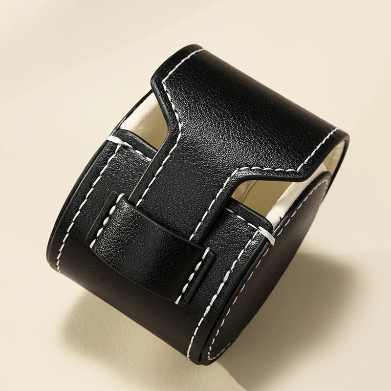 Boite Bague Cuir Portable Voyage Rangement