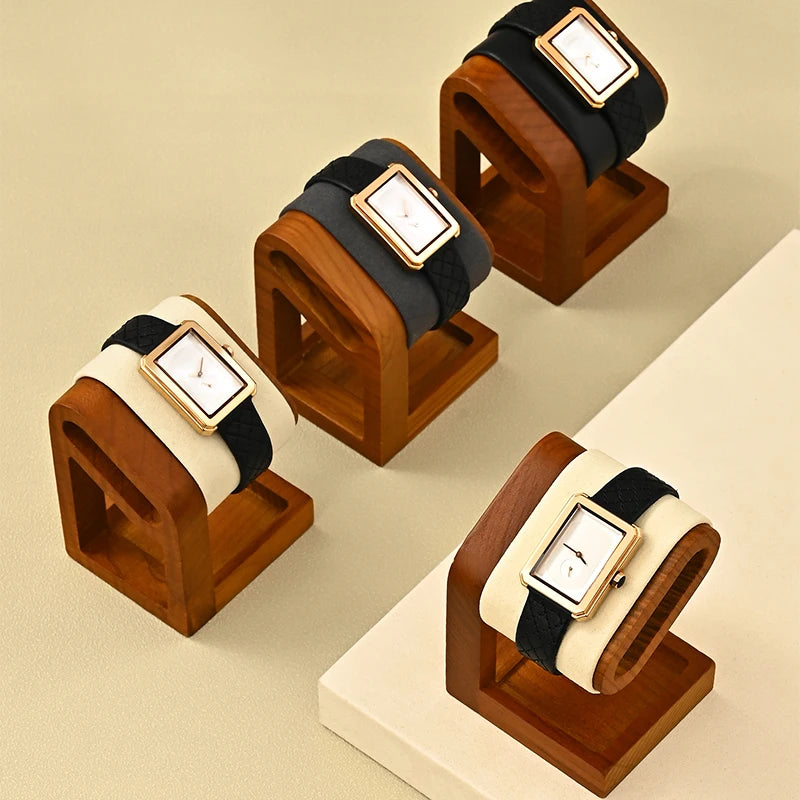 Présentoir Montres Bois Massif Bracelets
