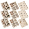 Plateau Bijoux Velours Vitrine Tiroir Compact