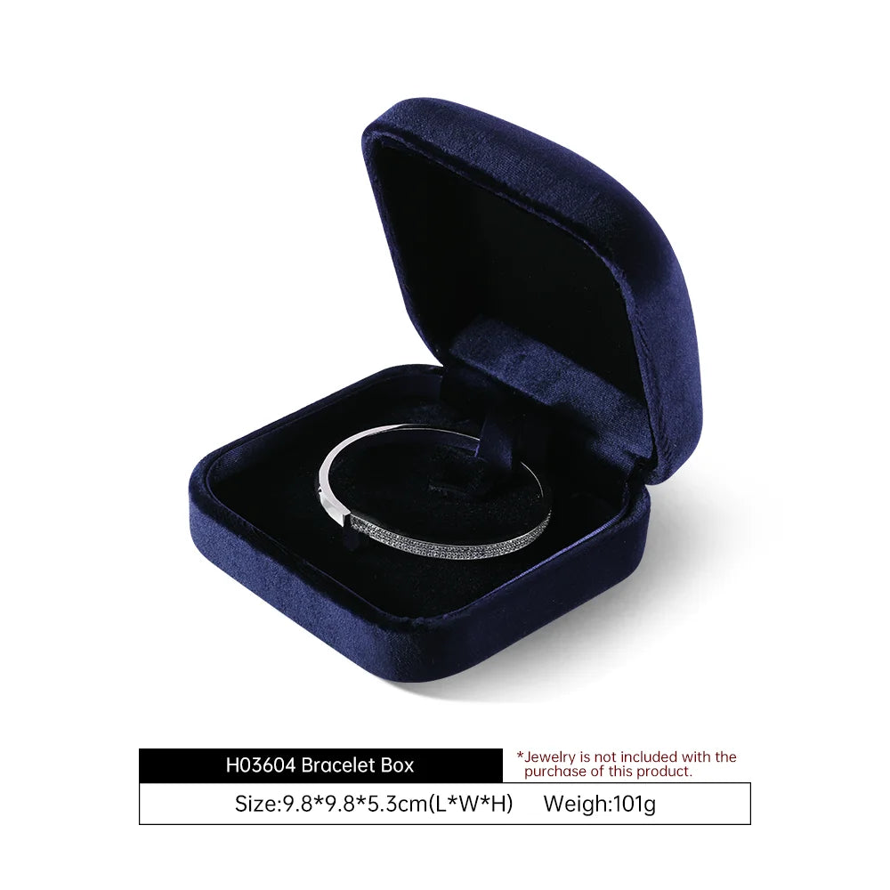 Boîte à Bijoux Velours Premium Rangement