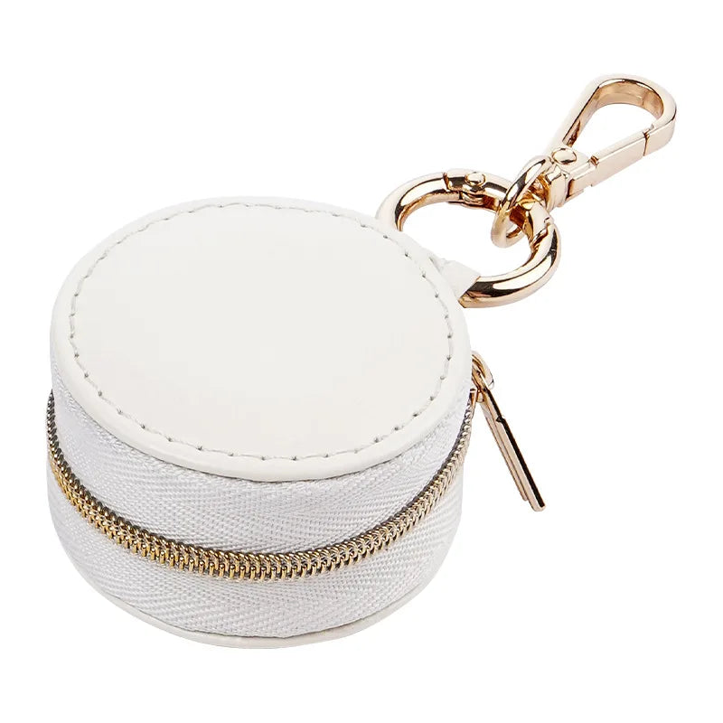 Boite Bijoux Cuir Velours Porte-Cle Mini