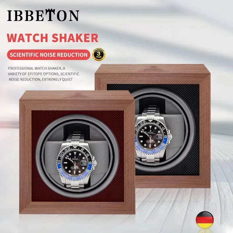 Coffre Fort Montre Bois IBBETON Remontoir Premium