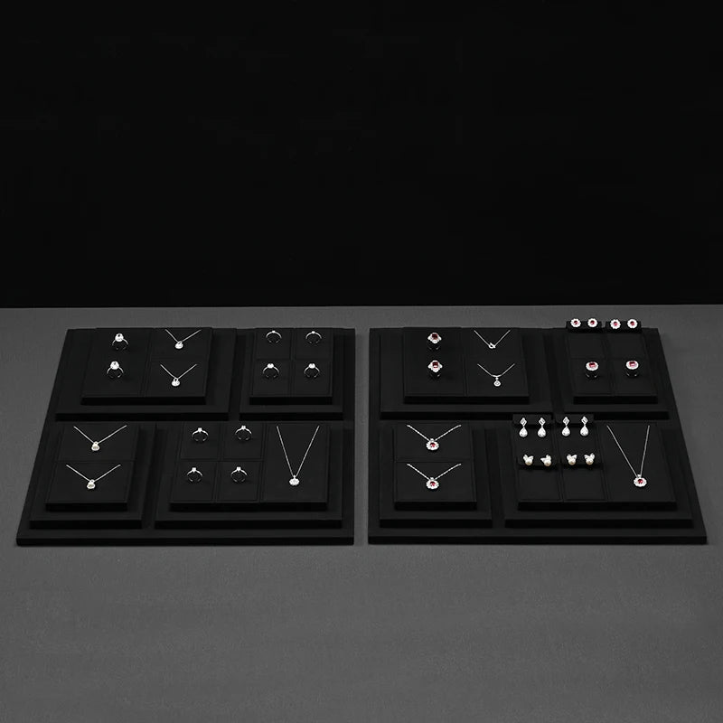 Presentoir Bijoux Noir Comptoir Multi-support
