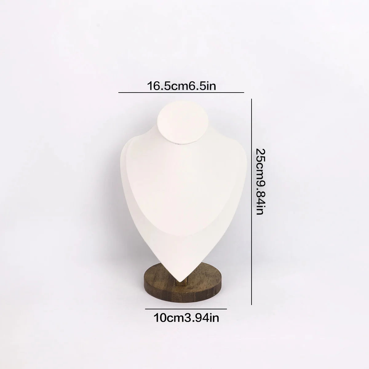 Buste Collier Velours Cuir Mannequin Vitrine