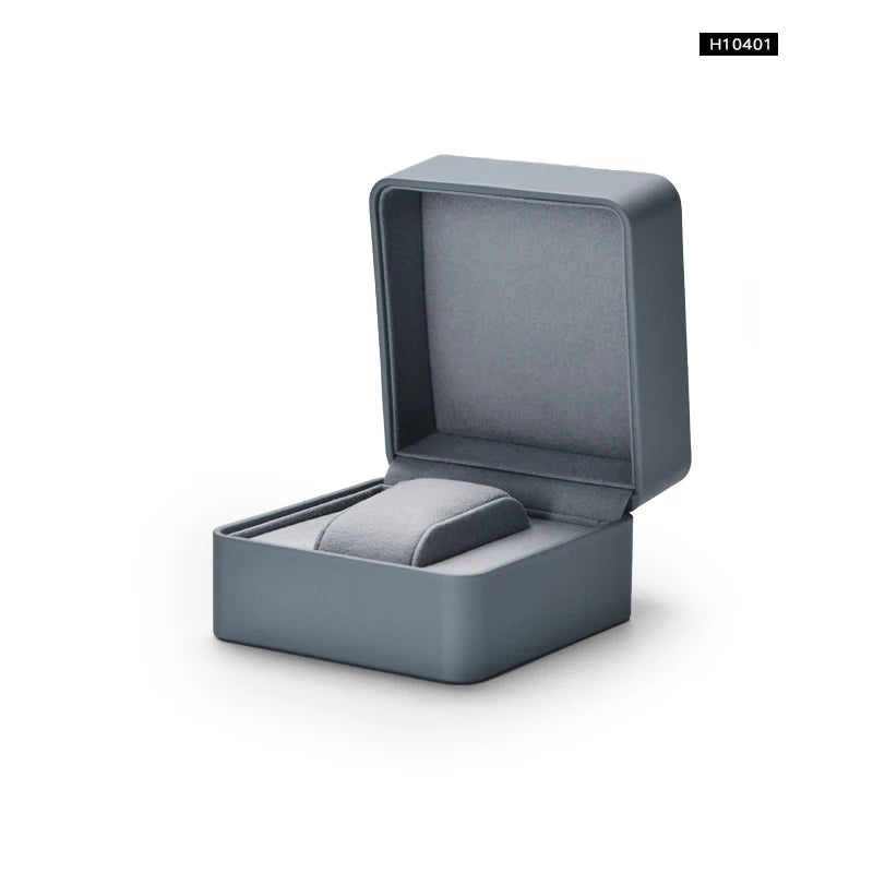 Étui Montre Cuir Simili Rangement Compact