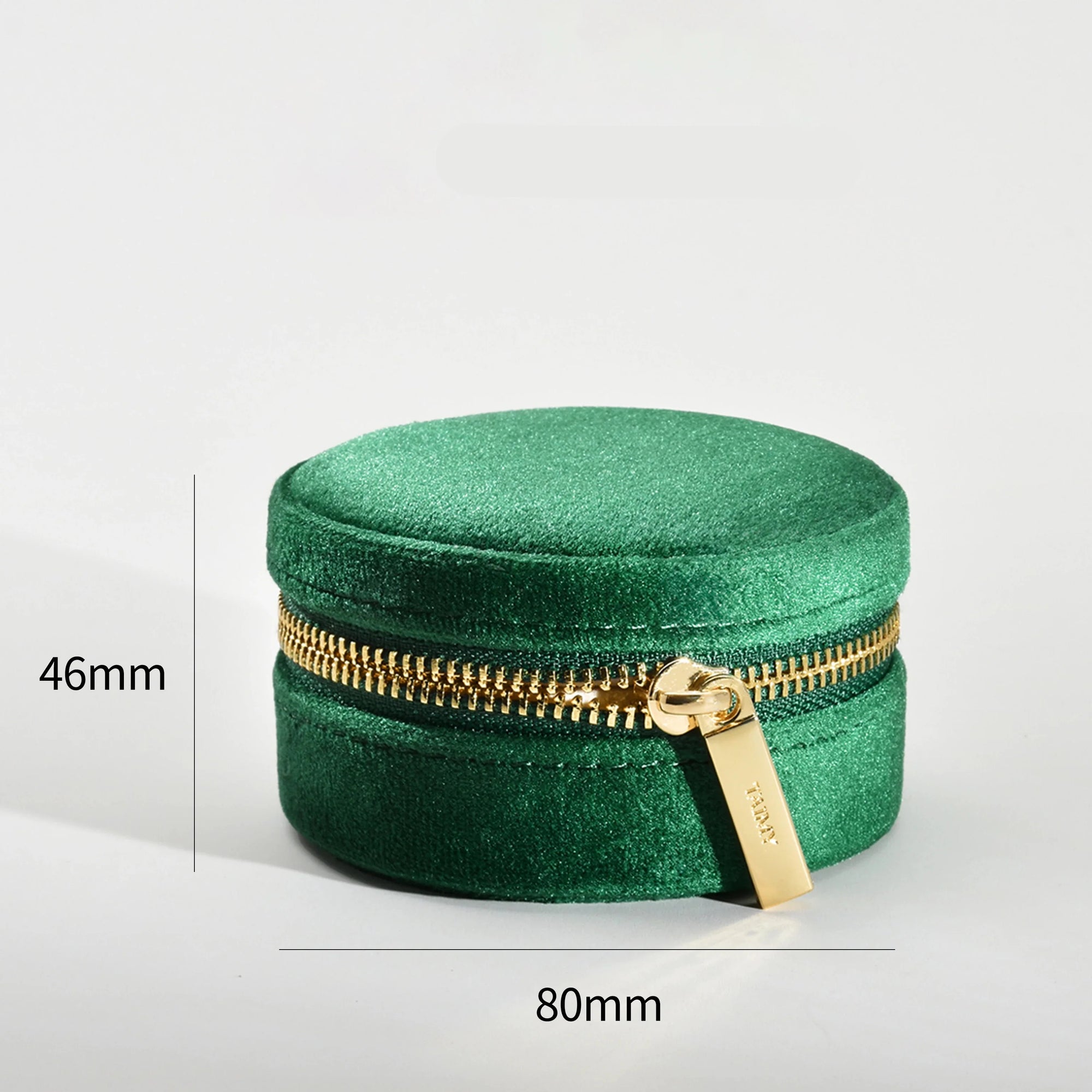Boîte à Bijoux Velours Voyage Bagues Colliers