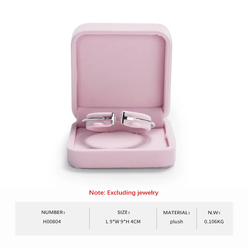 Boite Bijoux Velours Rose Mariage Mallette