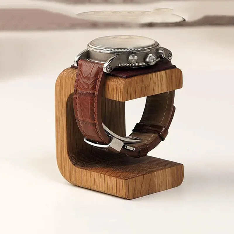 Présentoir Montre Bois Massif Bague Bracelet
