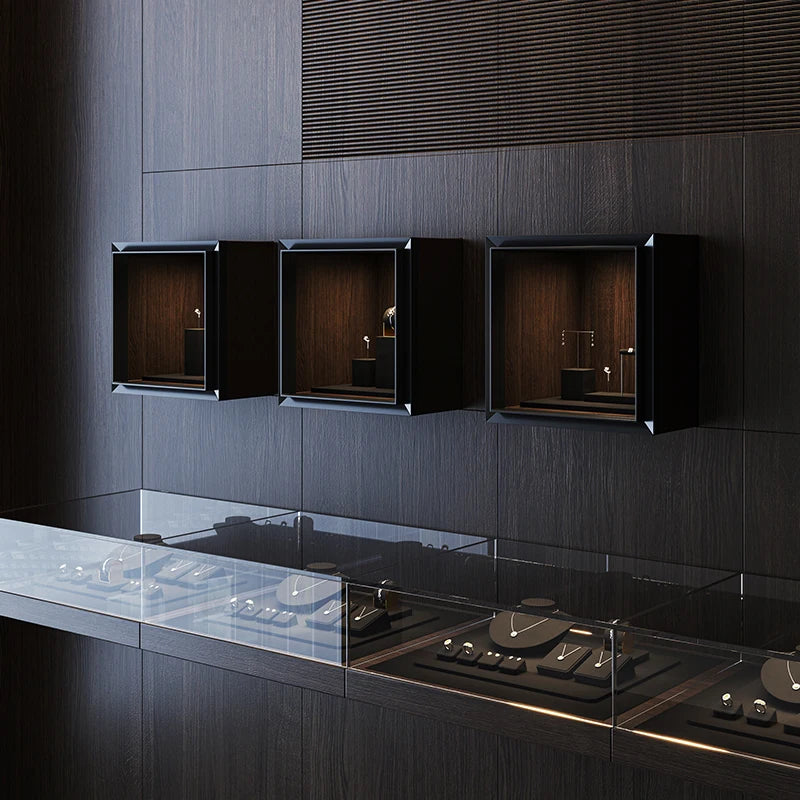 Buste Collier Daim Microfibre Vitrine Bijoux