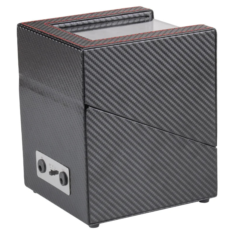 Remontoir Montre Automatique Double Cuir Luxe
