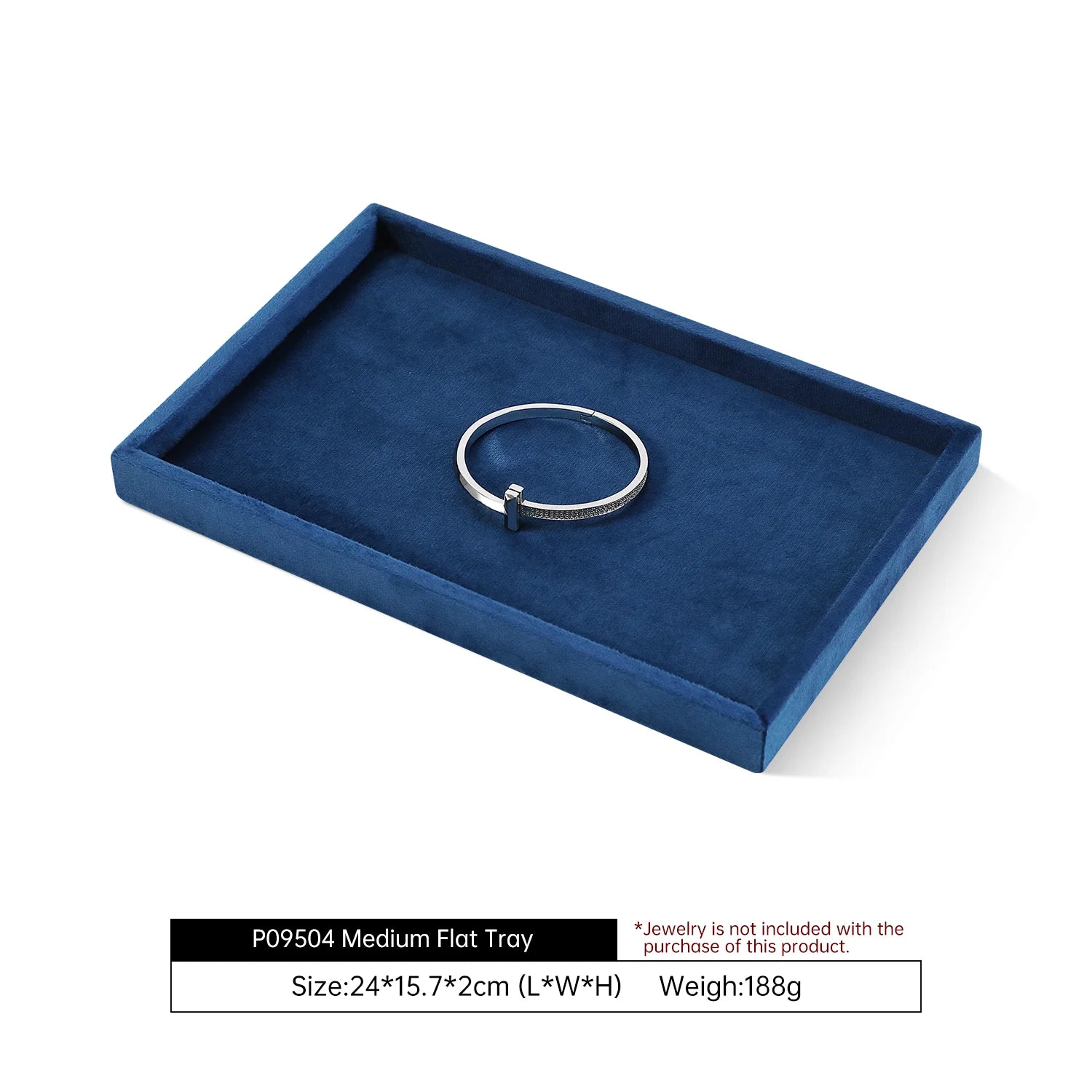Plateau Bijoux Velours Tiroirs Multi Compartiments