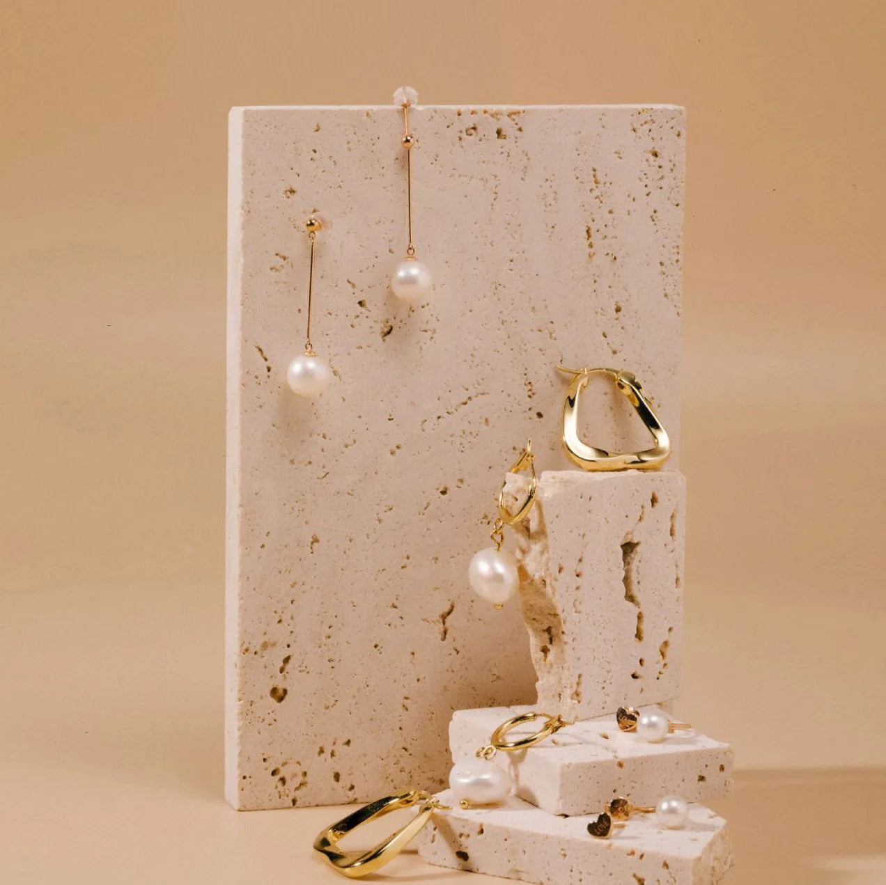 Présentoir Bijoux Marbre Photo Polyvalent